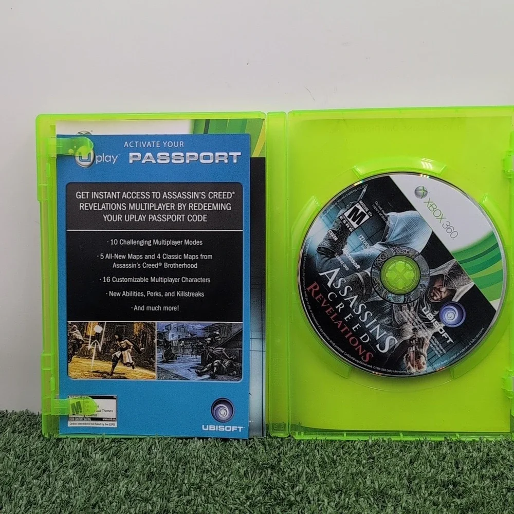 Assassins Creed Revelations for Microsoft Xbox 360‎ Action Video Game w/ Manuals